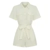 Women Kivari - MIYA PLAYSUIT (CREAM)