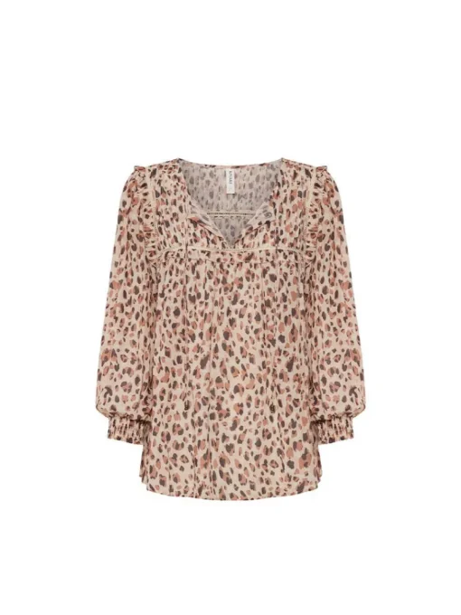 Kivari - Nadia Blouse (Leopard)