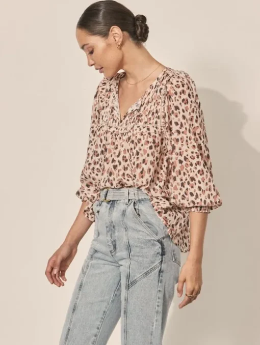 Kivari - Nadia Blouse (Leopard)
