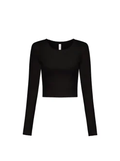 Kivari - TALLULAH CROP TOP (BLACK)