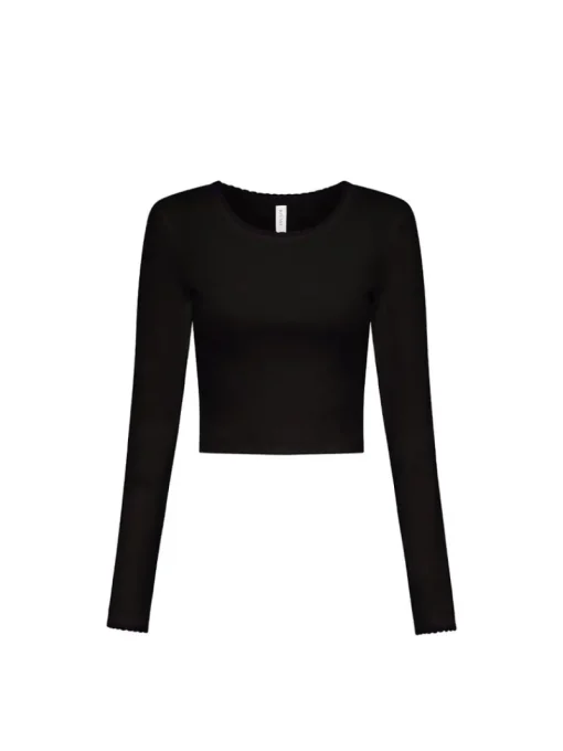 Kivari - TALLULAH CROP TOP (BLACK)