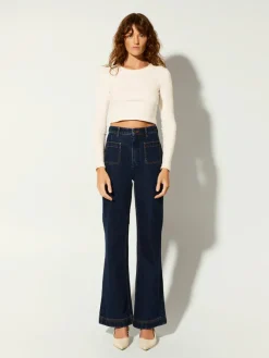 Kivari - TALLULAH CROP TOP (IVORY)