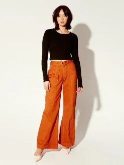 Kivari - TALLULAH CROP TOP (BLACK)