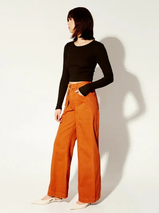 Kivari - TALLULAH CROP TOP (BLACK)