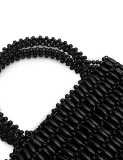 Women La Tribe - BEADED BAG (BLACK)