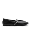 Women La Tribe - EILWEN BALLET FLAT (BLACK / SILVER)
