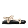 Women La Tribe - ELKE BRAIDED SANDAL (CREAM)