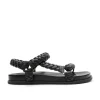 Women La Tribe - Elke Braided Sandal (Black)