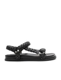 Women La Tribe - Elke Braided Sandal (Black)