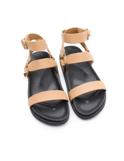 Women La Tribe - Platform Sandal (Light Tan)
