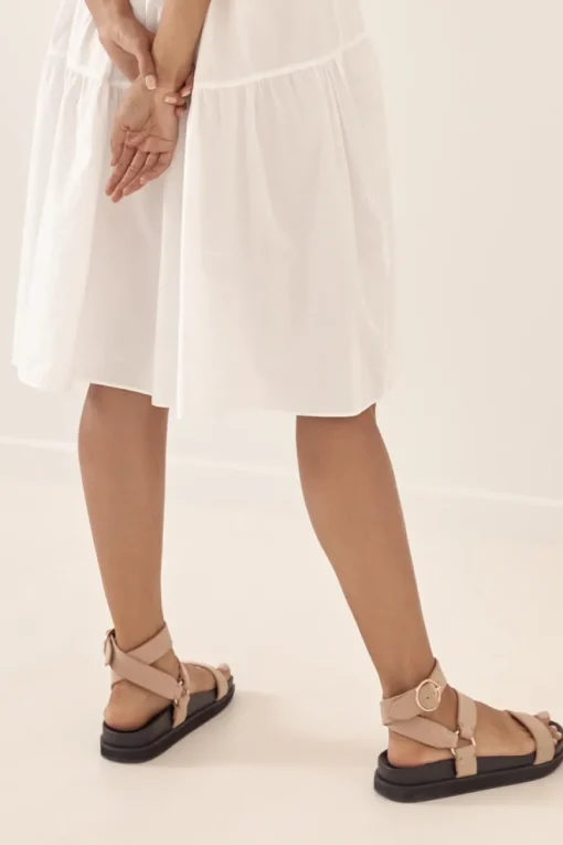Women La Tribe - Platform Sandal (Taupe)