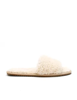 Women La Tribe - Shearling Slipper (Cream)