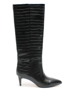 Women La Tribe - Sloane Boot (Black Croc)