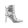 Women Lana Wilkinson - MATTHEW BOOT (SILVER METALLIC LEATHER)