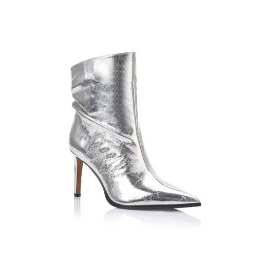 Women Lana Wilkinson - MATTHEW BOOT (SILVER METALLIC LEATHER)