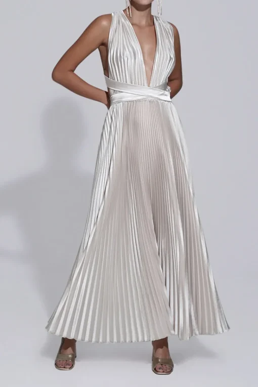 L'IDEE WOMAN L'IDÉE WOMAN - MODERNISTE GOWN (CHAMPAGNE)