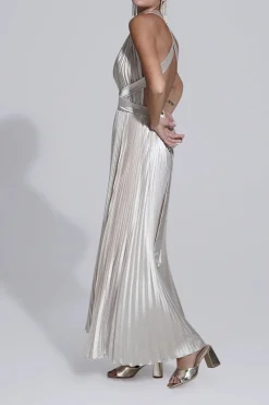 L'IDEE WOMAN L'IDÉE WOMAN - MODERNISTE GOWN (CHAMPAGNE)