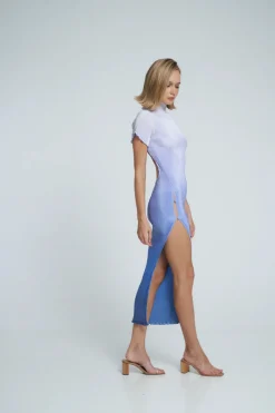 L'IDEE WOMAN - LONDON COCKTAIL DRESS (OCEAN)