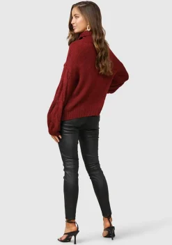 Ministry of Style - Everlast Knit Sweater (Mulberry) FINAL SALE
