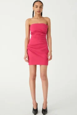 Misha - ALSTON MINI DRESS (RASPBERRY PINK)