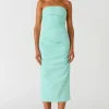 Misha CALANDRA DRESS - AQUA SPRAY