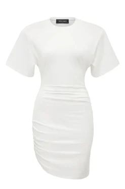 Misha Urban - BRENNA T-SHIRT MINI DRESS (Ivory)