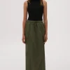 Misha Urban - JALEN MIDI SKIRT (SAGE GREEN)