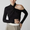 Misha Urban - LADEE JERSEY TOP (BLACK)
