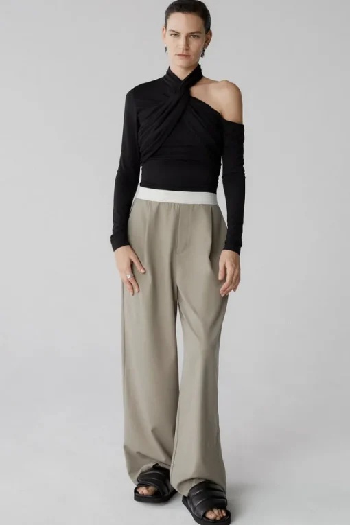 Misha Urban - LADEE JERSEY TOP (BLACK)