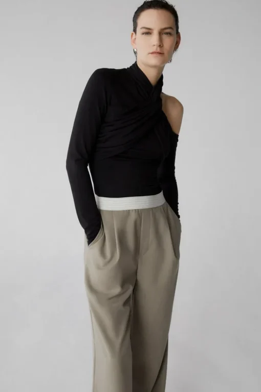 Misha Urban - LADEE JERSEY TOP (BLACK)