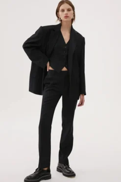 Women Misha Urban - ODALIS VEST (NAVY PINSTRIPE)