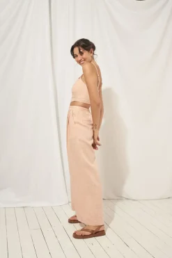 Women Mon Renn MØN RENN - Laila Crop (Sherbert)