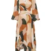 Ministry of Style MNISTRY OF STYLE - Retro Resort Pleated Midi Dress FINAL SALE