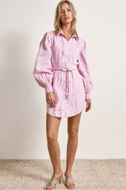 Mon Renn - RISE MINI DRESS (FONDANT PINK)