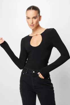 Women Mossman - DEFIANT TOP (BLACK)
