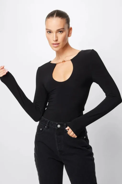 Women Mossman - DEFIANT TOP (BLACK)