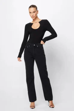 Women Mossman - DEFIANT TOP (BLACK)