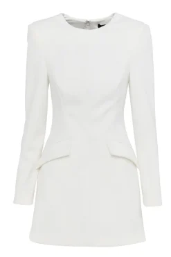 Mossman - PARALLEL MINI DRESS (WHITE)