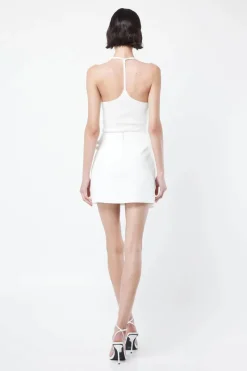 Mossman - The Como Mini Skirt (White)