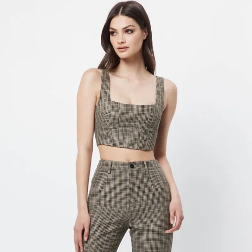 Women Mossman - The Pavillion Crop Top