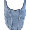 Women Mossman - VACANT CORSET (DENIM)