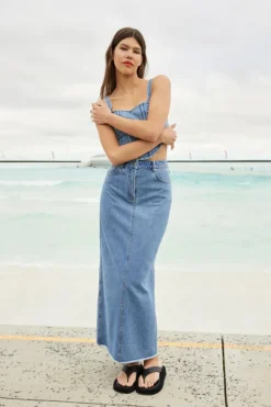 Women Mossman - VACANT CORSET (DENIM)