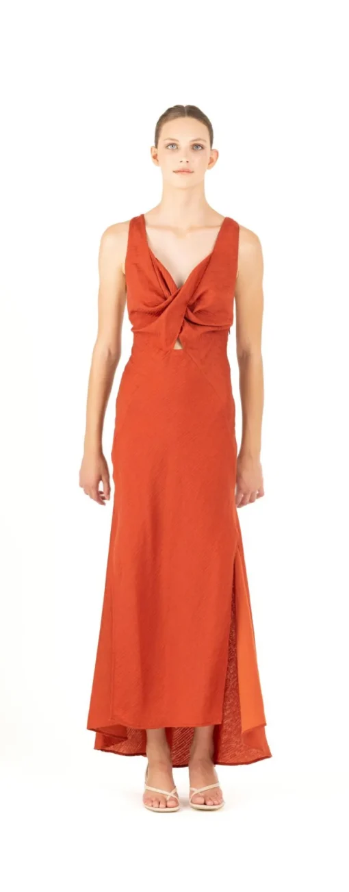One Fell Swoop - ALESSANDRA DRESS (AMBER)