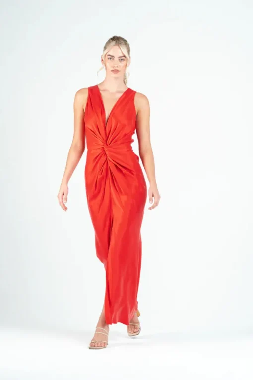One Fell Swoop - Gaia Maxi Dress (Rosso)
