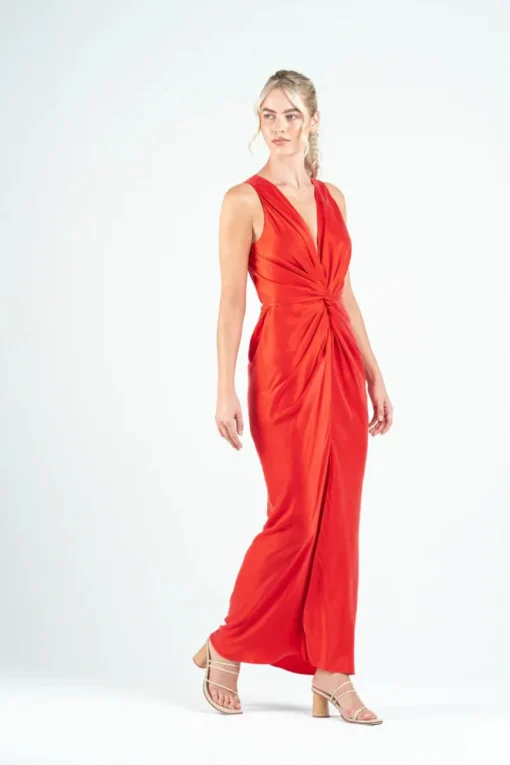 One Fell Swoop - Gaia Maxi Dress (Rosso)