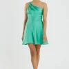 One Fell Swoop - Hepburn Mini Dress (Juniper)