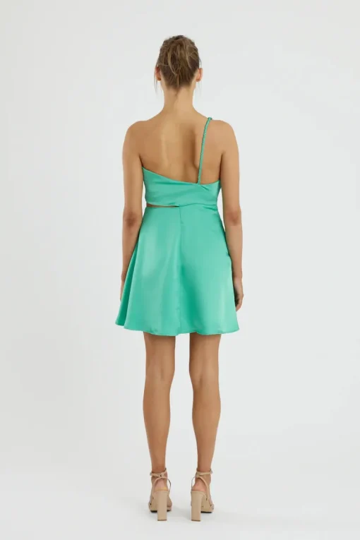 One Fell Swoop - Hepburn Mini Dress (Juniper)