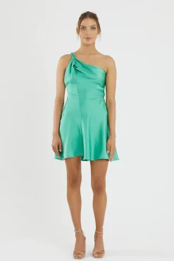 One Fell Swoop - Hepburn Mini Dress (Juniper)