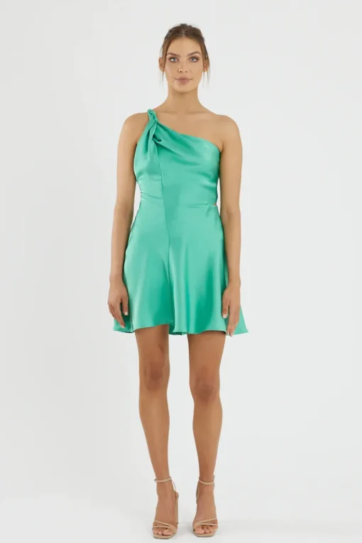 One Fell Swoop - Hepburn Mini Dress (Juniper)