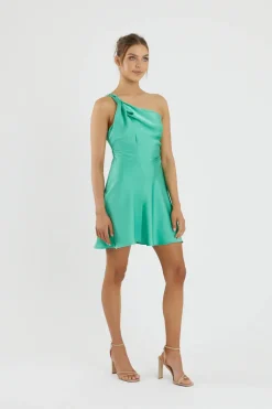 One Fell Swoop - Hepburn Mini Dress (Juniper)